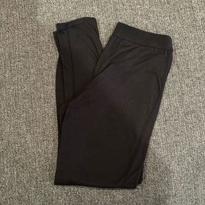 Pepper - long underwear black legging for kids.  Size M